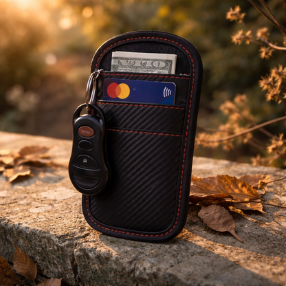 Faraday pouch / Key Fob Blocker for cars and credit cards | Ordinary Man Cave